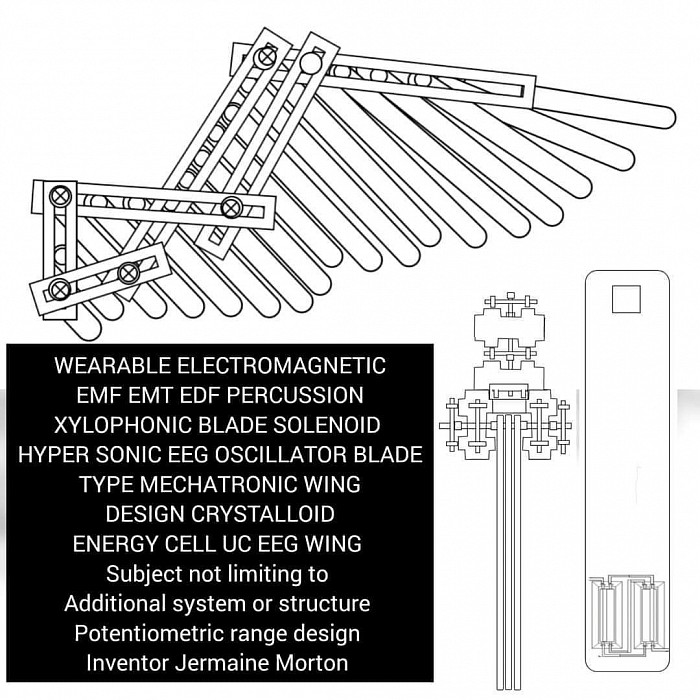 Aeronautic engineering intuitive intelligence Progressive development concept aerodynamic  falcon wing DC/AC PULSE PHASE EMI DIAMAGNETIC AC/DC PULSE PHASE EMI FERROMAGNETIZED EMT EMF AC/PULSE PHASE DC EMI PARAMAGNETIC EMT EDS FERROMAGNETIZED REPULSION CURRENT CARRYING BLADE WING COMPOSITE   JETPACK DC/AC PULSE PHASE DC/AC CIRCULAR CYLINDRICAL DIAMAGNETIC ELEMENT MFD DC/AC FERROMAGNETIZED VECTOR FIELD WAVELENGTH AC/DC LENZS LAW PULSE PHASE MFD PARAMAGNETIC CURRENT CARRYING LENZ'S LAW REPULSION RADIATION NOZZLE PRESSURES AGAINST CENTRAL PLASMA FLAME ORBITAL IONS VORTEX ESC AIR GAP VECTOR FIELD ELECTRON BEAM THRUSTER ELECTRODYNAMICS LEVITATION  SUBJECT NOT LIMITING TO ADDITIONAL SYSTEMS OR STRUCTURES POTENTIOMETRIC RANGE DESIGN INVENTOR JERMAINE MORTON